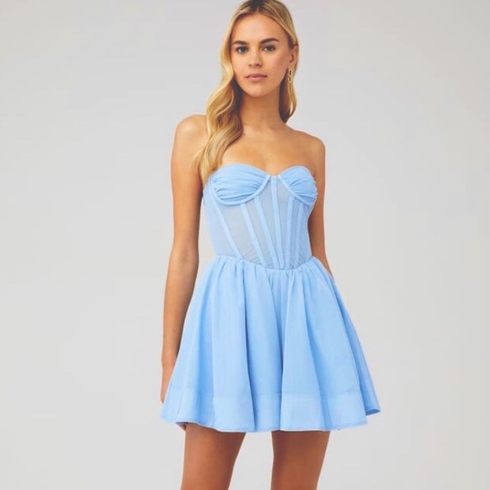 NWT Bardot Hart Corset Mini Dress